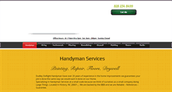 Desktop Screenshot of handymandudleydoright.org